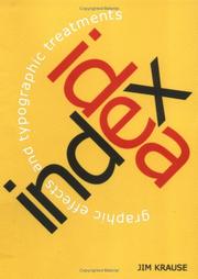 Idea index : graphic effects and typographic treatments /