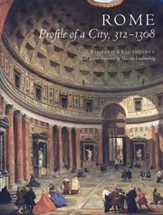 Rome, profile of a city, 312-1308 /
