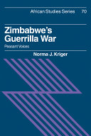 Zimbabwe's guerrilla war : peasant voices /