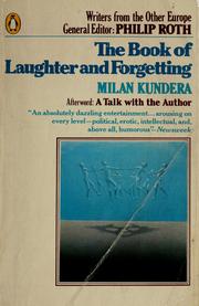 The book of laughter and forgetting /