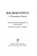 Solzhenitsyn: a documentary record.