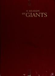 A season of giants : Michelangelo, Leonardo, Raphael, 1492-1508 /