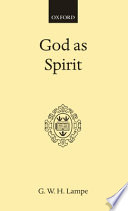 God as spirit /