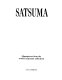 Satsuma : masterpieces from the world's important collections /