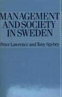 Management and society in Sweden /