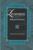 Leopardi : selected poems /
