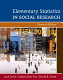 Elementary statistics in social research /