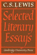 Selected literary essays,