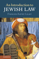 An introduction to Jewish law /