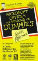 Microsoft Office 4 for Windows for dummies : quick reference /