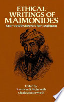 Ethical writings of Maimonides /