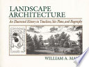 Landscape architecture : an illustrated history in timelines, site plans, and biography /