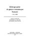 Bibliographie du genre romanesque français, 1751-1800 /