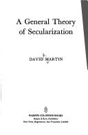 A general theory of secularization /