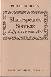 Shakespeare's sonnets; self, love and art