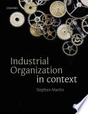 Industrial organization in context /