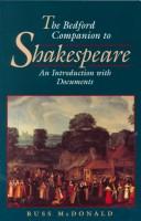 The Bedford companion to Shakespeare : an introduction with documents /