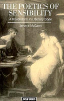 The poetics of sensibility : a revolution in literary style /