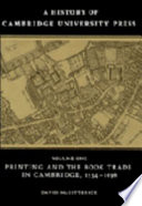 A history of Cambridge University Press /