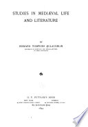 Studies in mediæval life and literature /