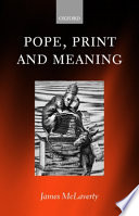 Pope, print and meaning /