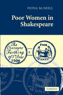 Poor women in Shakespeare /