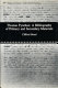Thomas Pynchon : a bibliography of primary and secondary materials /