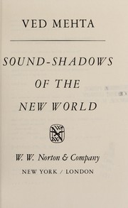 Sound-shadows of the New World /