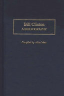 Bill Clinton : a bibliography /