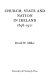 Church, state, and nation in Ireland, 1898-1921
