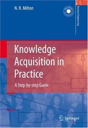 Knowledge acquisition in practice : a step-by-step guide /