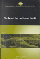 The law of internal armed conflict /
