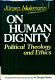On human dignity : political theology and ethics /