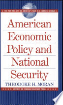American economic policy and national security /