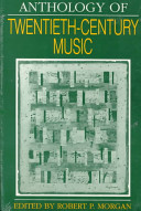 Anthology of twentieth-century music /