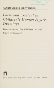 Form and content in children's human figure drawings : development, sex differences, and body experience /