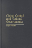 Global capital and national governments /