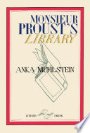 Monsieur Proust's library /