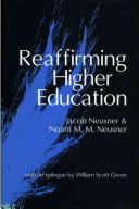 Reaffirming higher education /