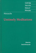 Untimely meditations /