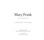 Mary Frank : encounters /