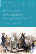 Beethoven's string quartet in C-sharp minor, op. 131 /