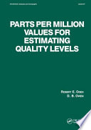 Parts per million values for estimating quality levels /