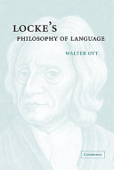 Locke's philosophy of language /