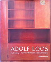 Adolf Loos : Wohnkonzepte und Möbelentwürfe /