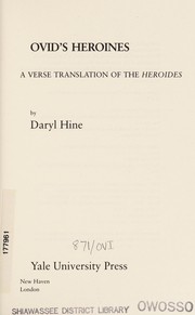 Ovid's Heroines : a verse translation of the Heroides /