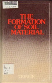 The formation of soil material /