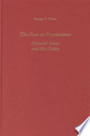 The poet as provocateur : Heinrich Heine and his critics /