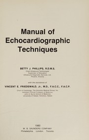 Manual of echocardiographic techniques /