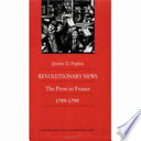 Revolutionary news : the press in France, 1789-1799 /
